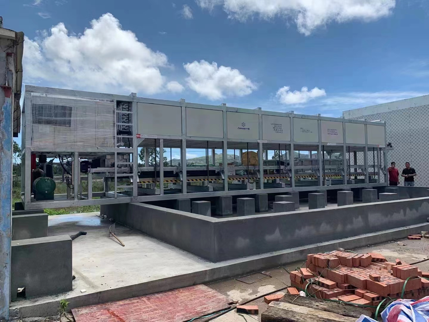 40吨50公斤直冷式块冰机