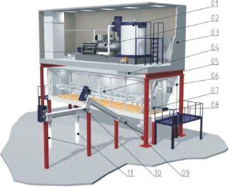 耙式自动储冰库